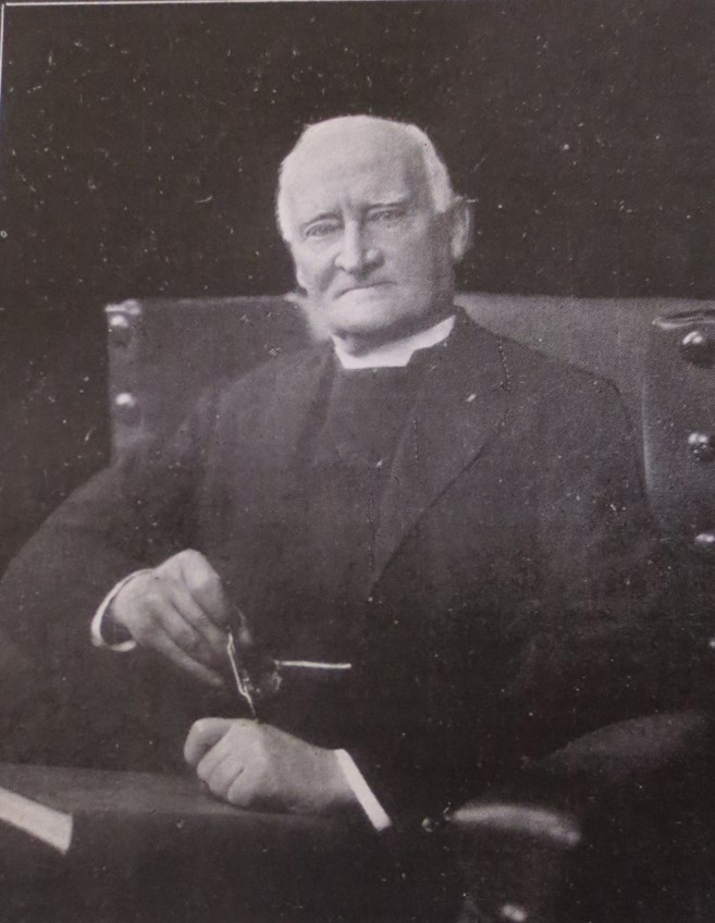 Photo of Reverend Canon Coates from the NZ Chruch News